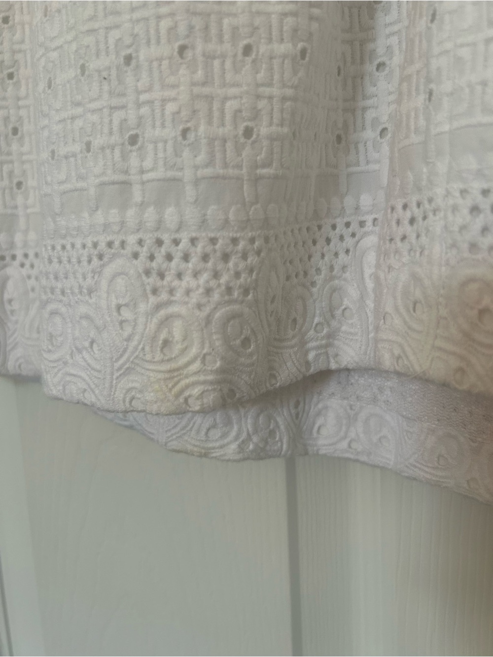 Lilly Pulitzer White Eyelet Strapless Marta Dress Size 2 - Picture 7 of 12